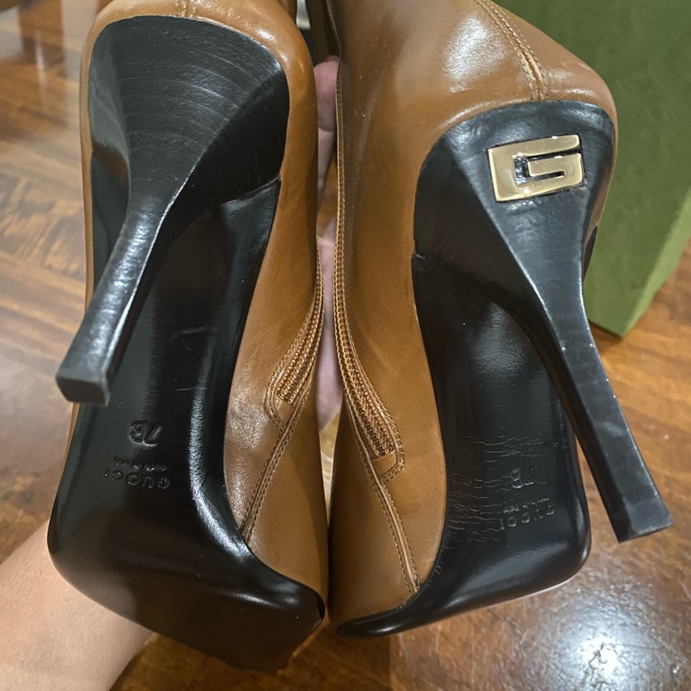 Gucci Marmont leather ankle boots - Picture 7 of 12